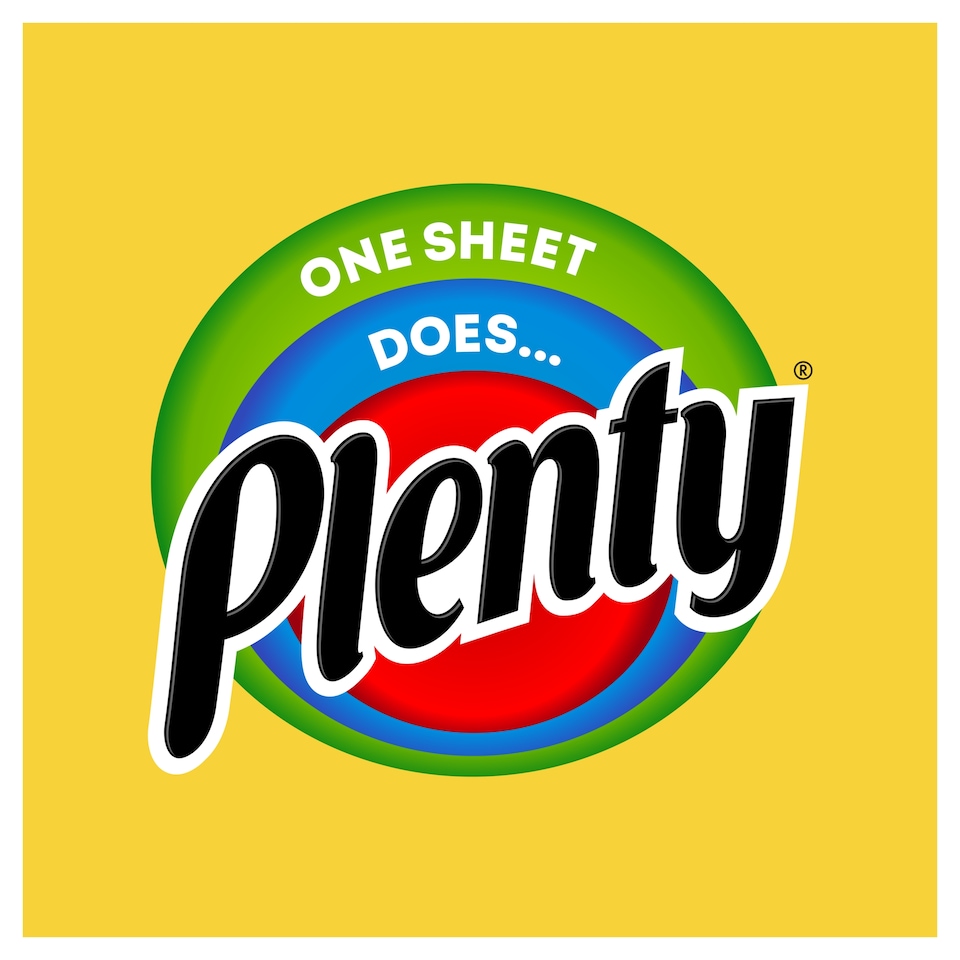image 1 of Plenty Everyday Kitchen Towel 200 Sheets 2 Rolls