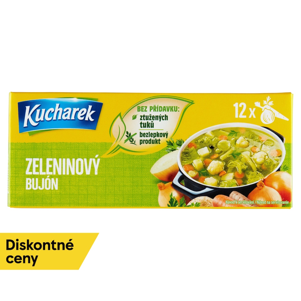 Kucharek Zeleninový bujón 12 x 10 g (120 g)