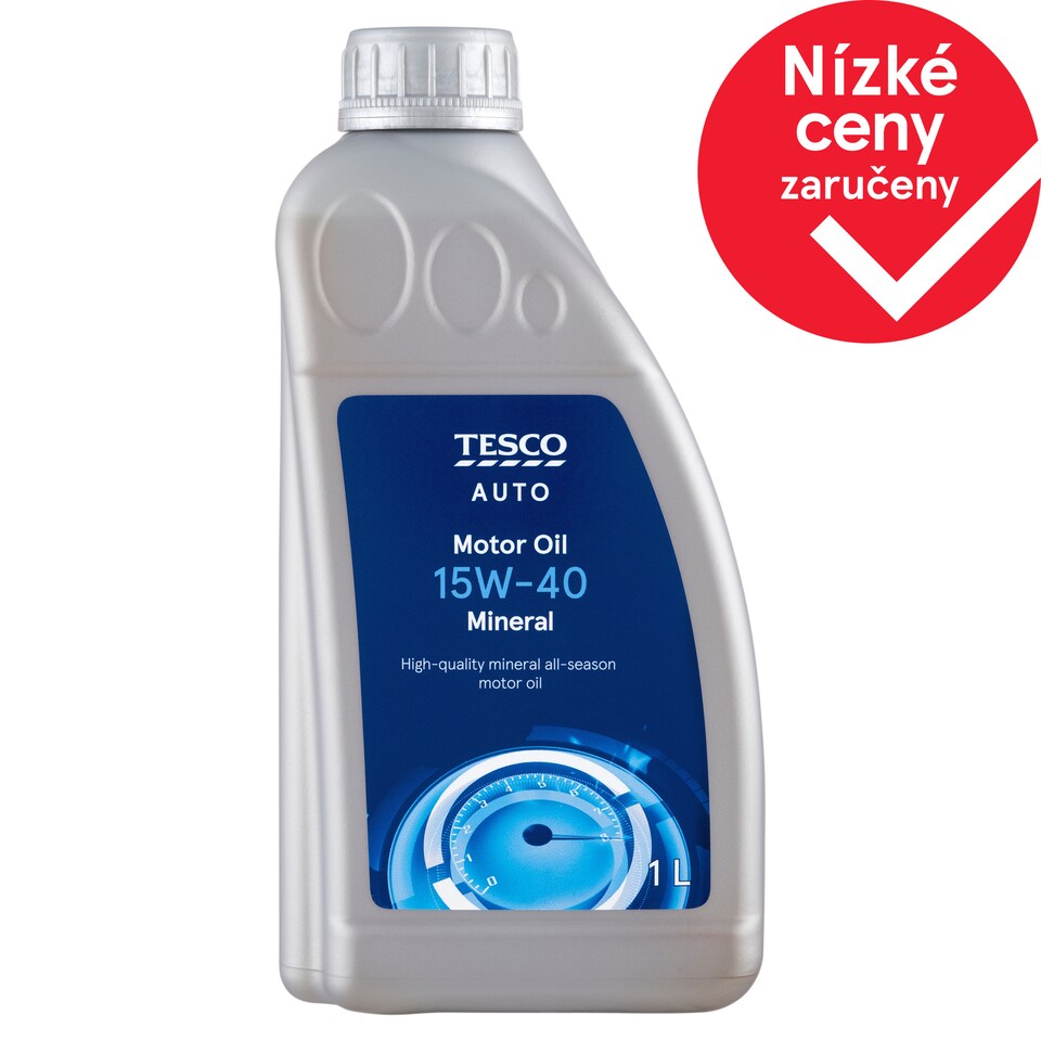 Tesco Auto Motorový olej 15W-40 1l