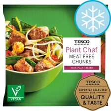 Tesco Plant Chef Meat Free Chunks 300G