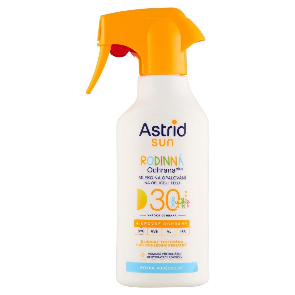 image 1 of Astrid Sun Family Suntan Lotion in Spray SPF 30 270 ml