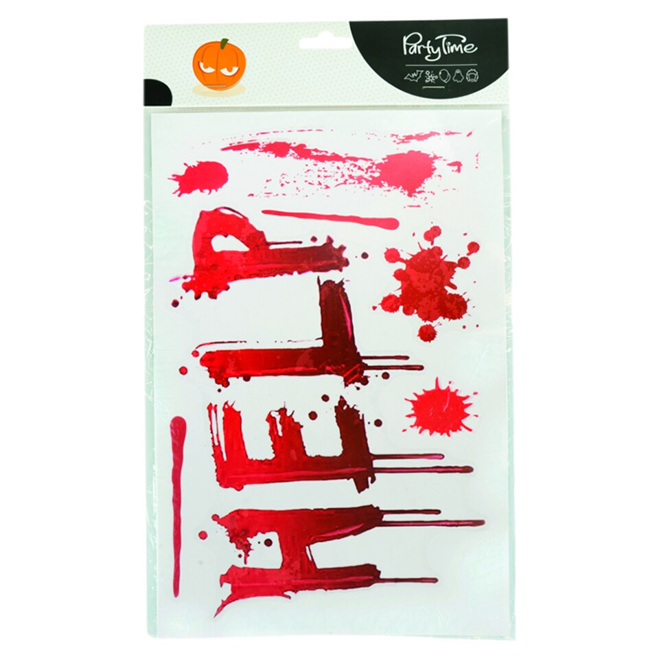 image 1 of Party Time Halloween Electrostatic Decoration