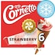 image 1 of Cornetto Ice Cream Cone Strawberry 6x90ml