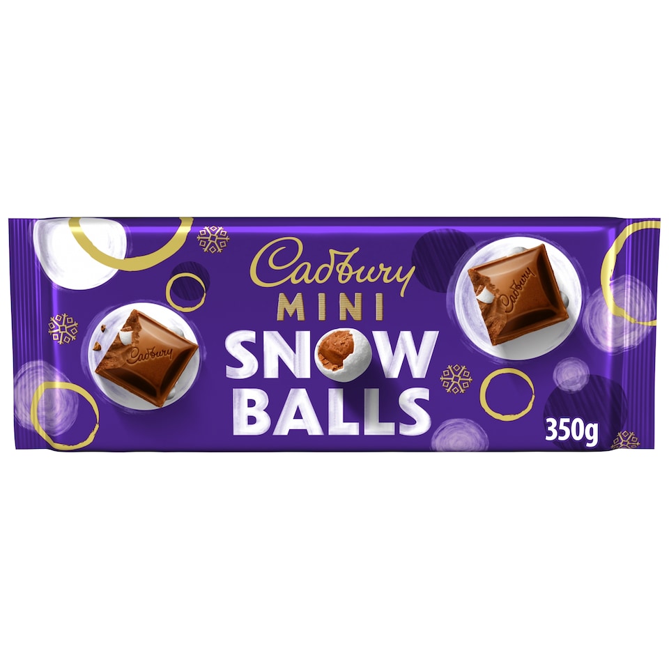 image 1 of CADBURY MINI SNOWBALLS 350g