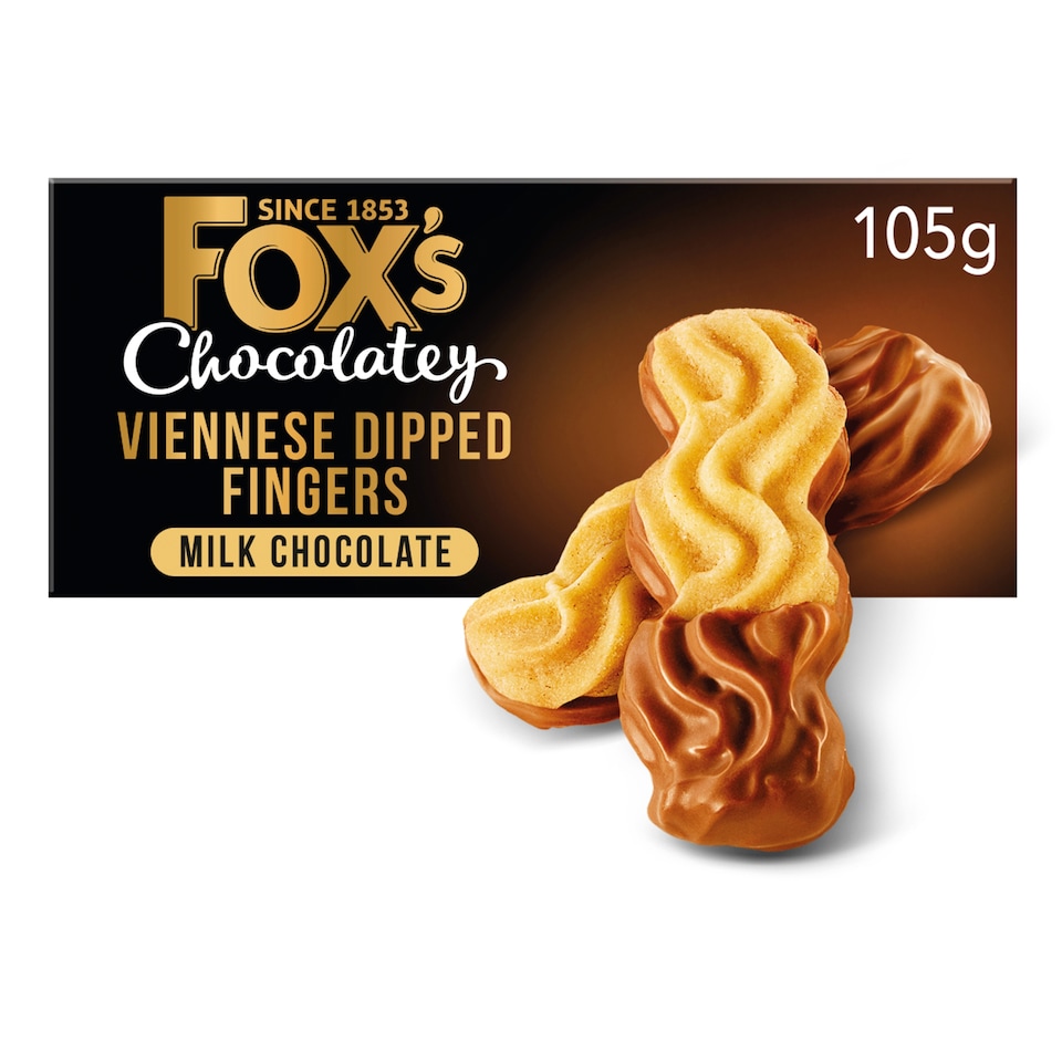 image 1 of Fox's Viennese Dipped Finger 105g