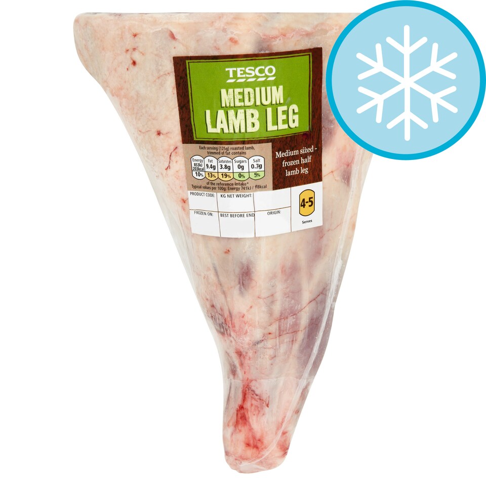 Tesco Medium Lamb Leg 1.4Kg