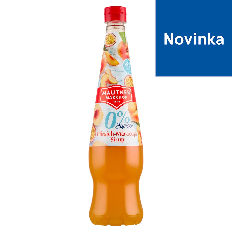 obrázok 1 z Mautner Markhof Sirup broskyňa a marakuja 0,7 l