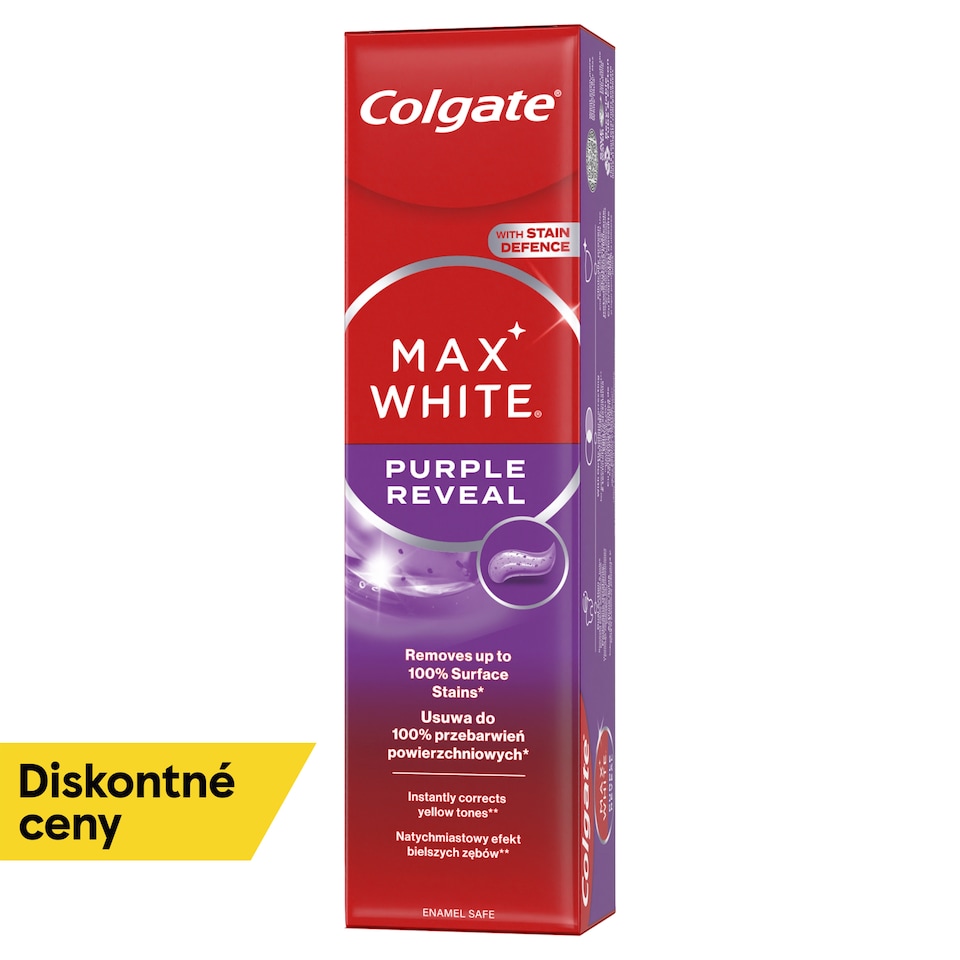 obrázok 1 z Zubná pasta Colgate Max White Purple Reveal 75 ml