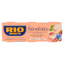 Rio Mare Filod'olio Tuna Drizzled with Olive Oil 3 x 65g