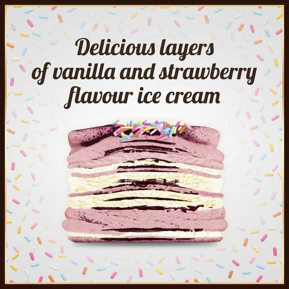 image 1 of Viennetta Birthday Cake 650Ml