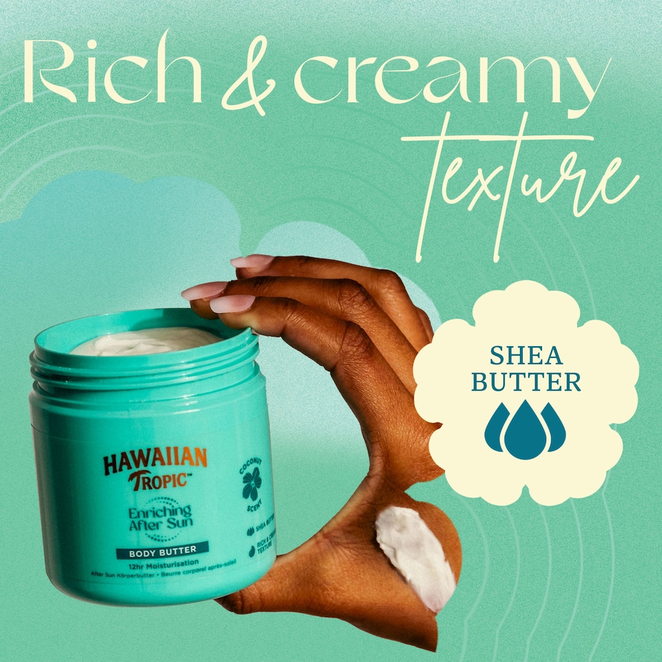 image 1 of Hawaiian Tropic Enriching After Sun Shea Body Butter 250ml