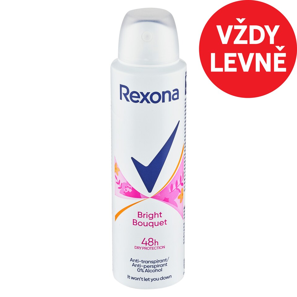 Obrázek 1 pro produkt Rexona Sexy Bouquet antiperspirant ve spreji 150ml