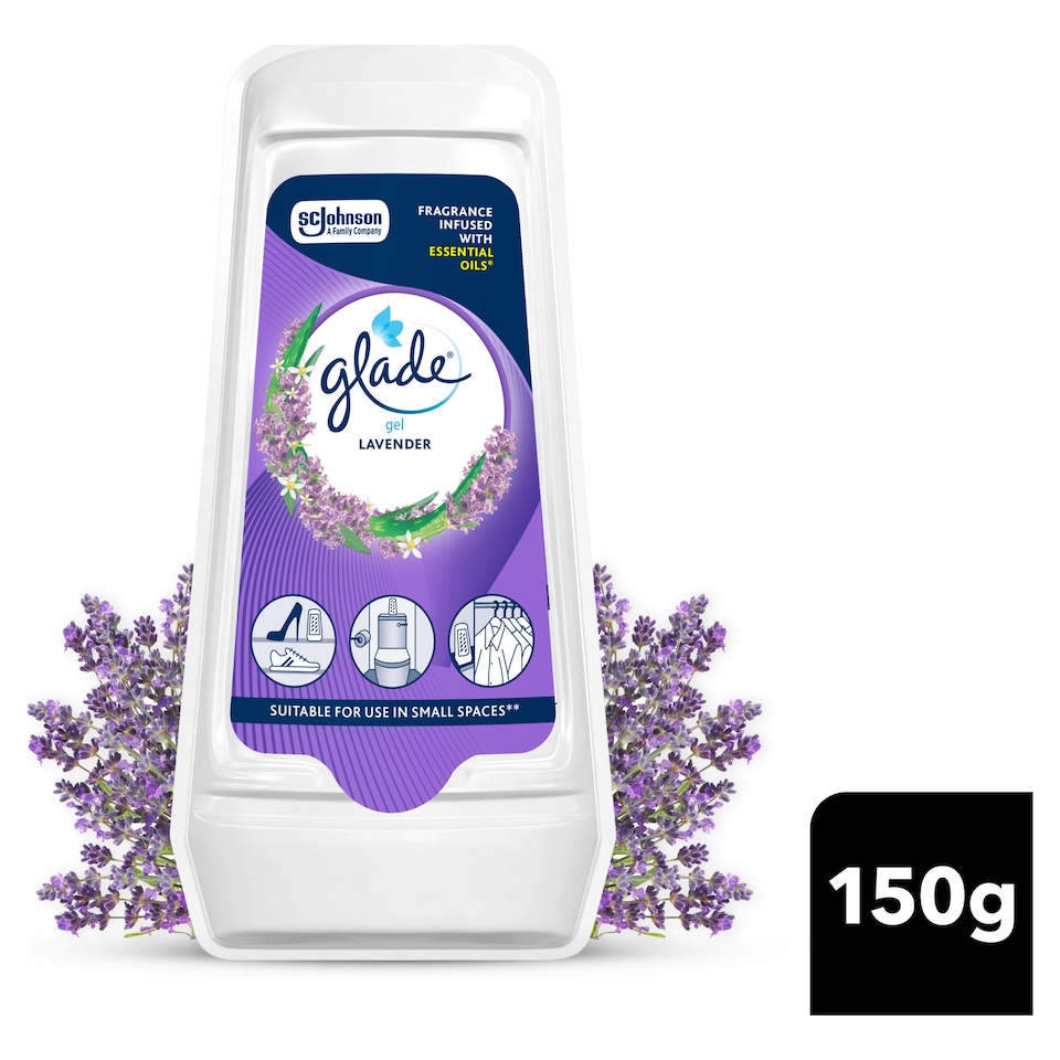 image 1 of Glade Solid Gel Air Freshener - Lavender 150g
