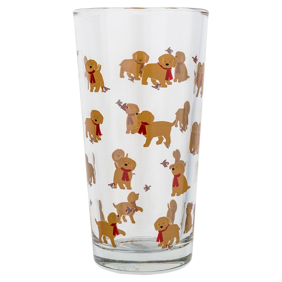 F&F Home Curtis Decal Hiball Glass