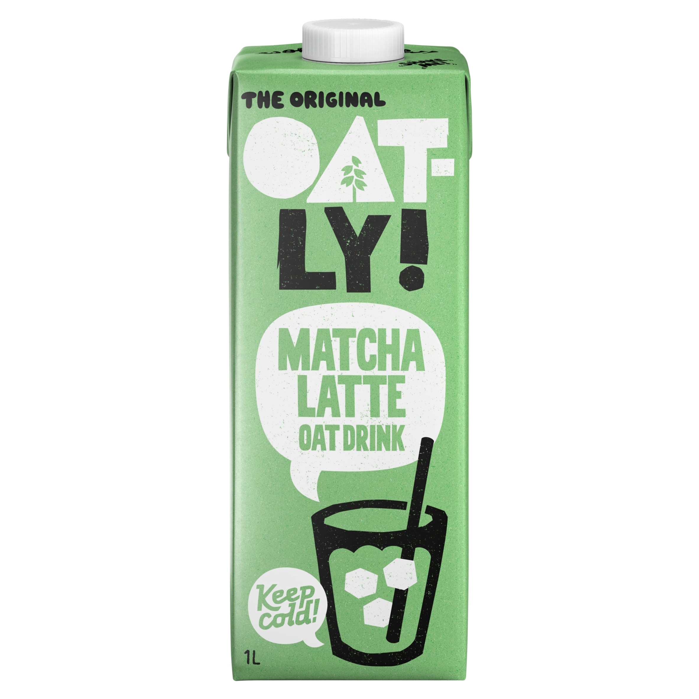 Oatly Oat Drink Matcha Latte 1L