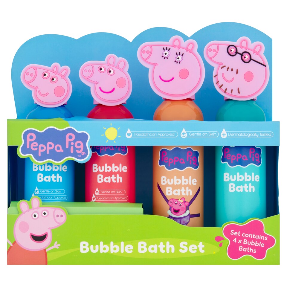 image 1 of Peppa Pig bubble bath set