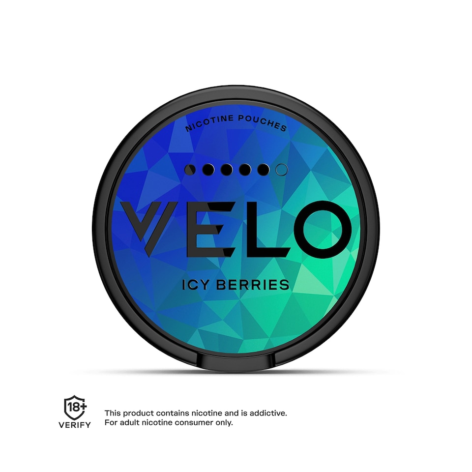 Velo Icy Berries Nicotine Pouches 14mg 20 Pack