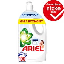 Ariel Tekutý prací prostriedok, 100 praní, Sensitive