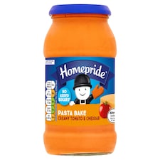 Homepride No Added Sugar Tomato & Cheddar Pasta Bake 485g