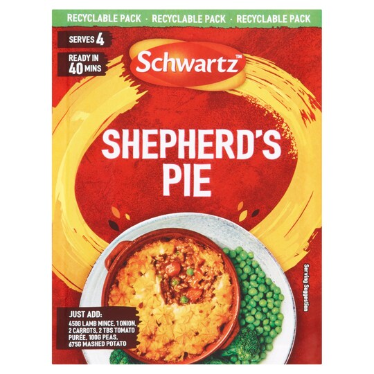 Schwartz Shepherds Pie Casserole Mix 38g - Tesco Groceries