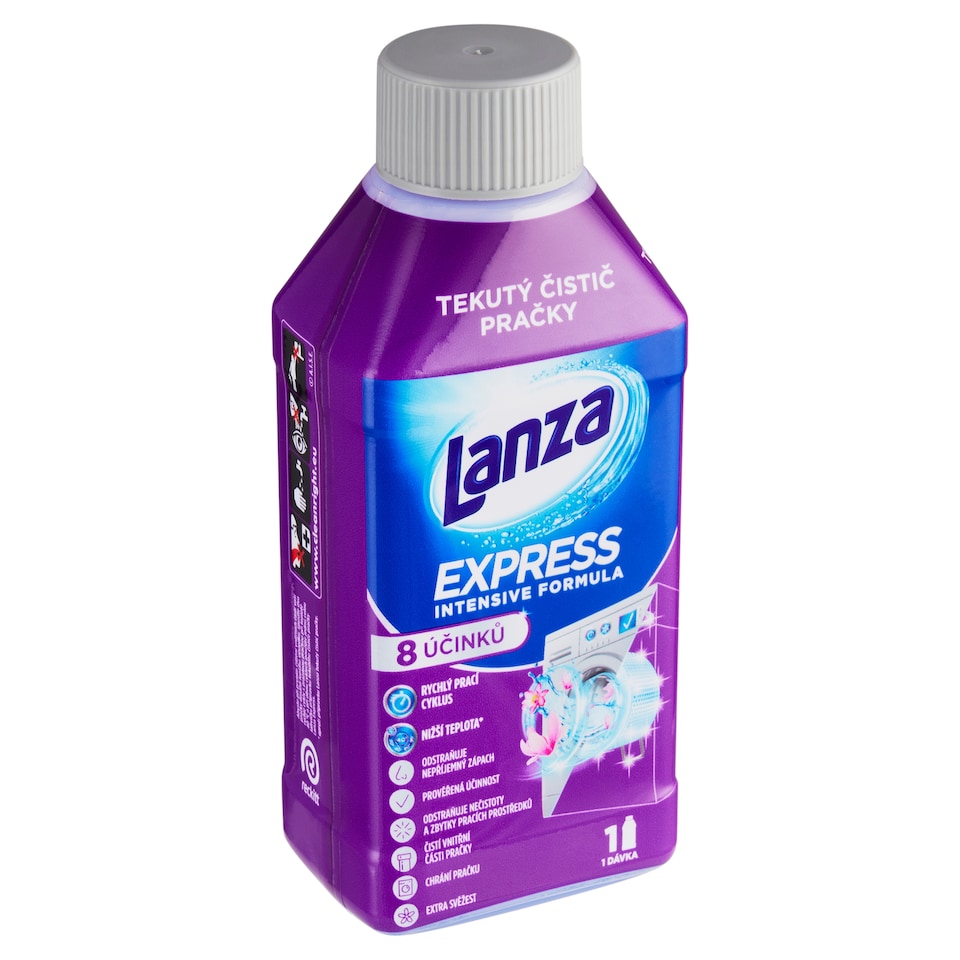 Obrázek 1 pro produkt Lanza Tekutý čistič pračky Express 250ml