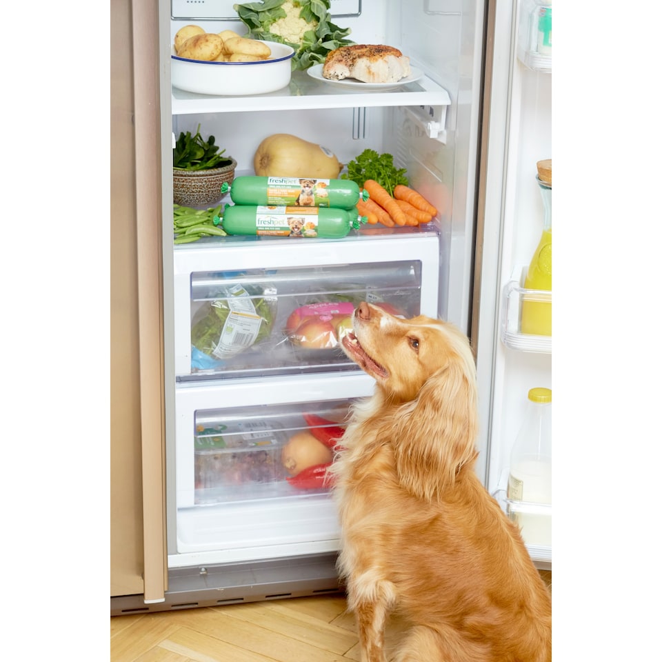image 1 of Freshpet Small Dog Chicken & Turkey Recipe with Pumpkin & Peas Roll 400g
