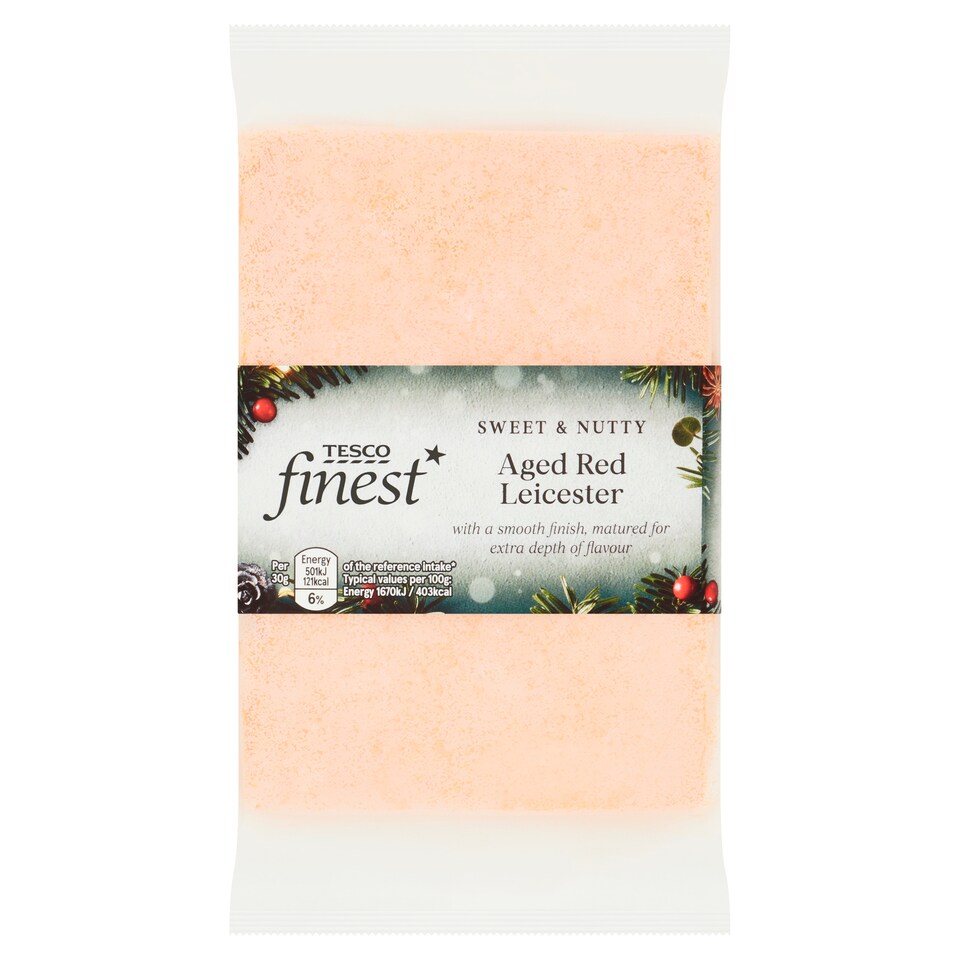Tesco Finest Aged Red Leicester 500G