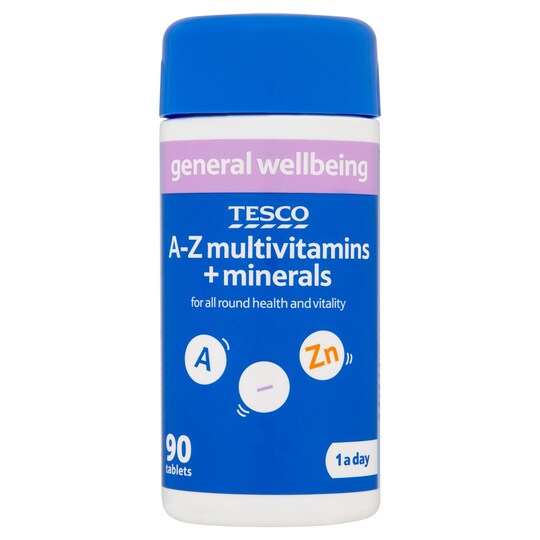Tesco A-Z Multivitamins And Minerals X 90
