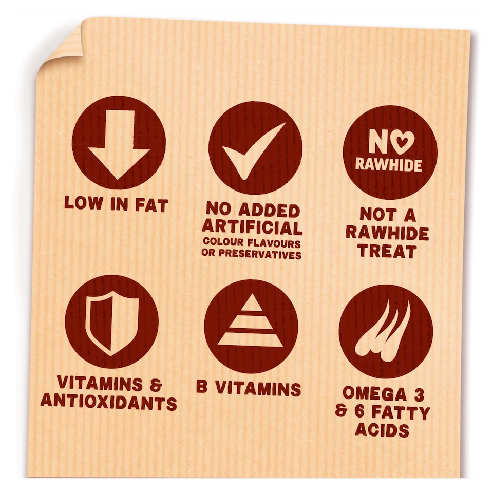 image 1 of BAKERS Rewards Chicken; Beef and Lamb Dog Treats 100g