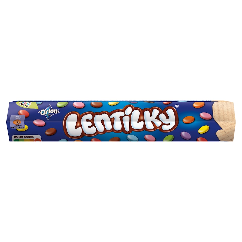 Obrázek 1 pro produkt ORION LENTILKY Dražé z mléčné čokolády 120g