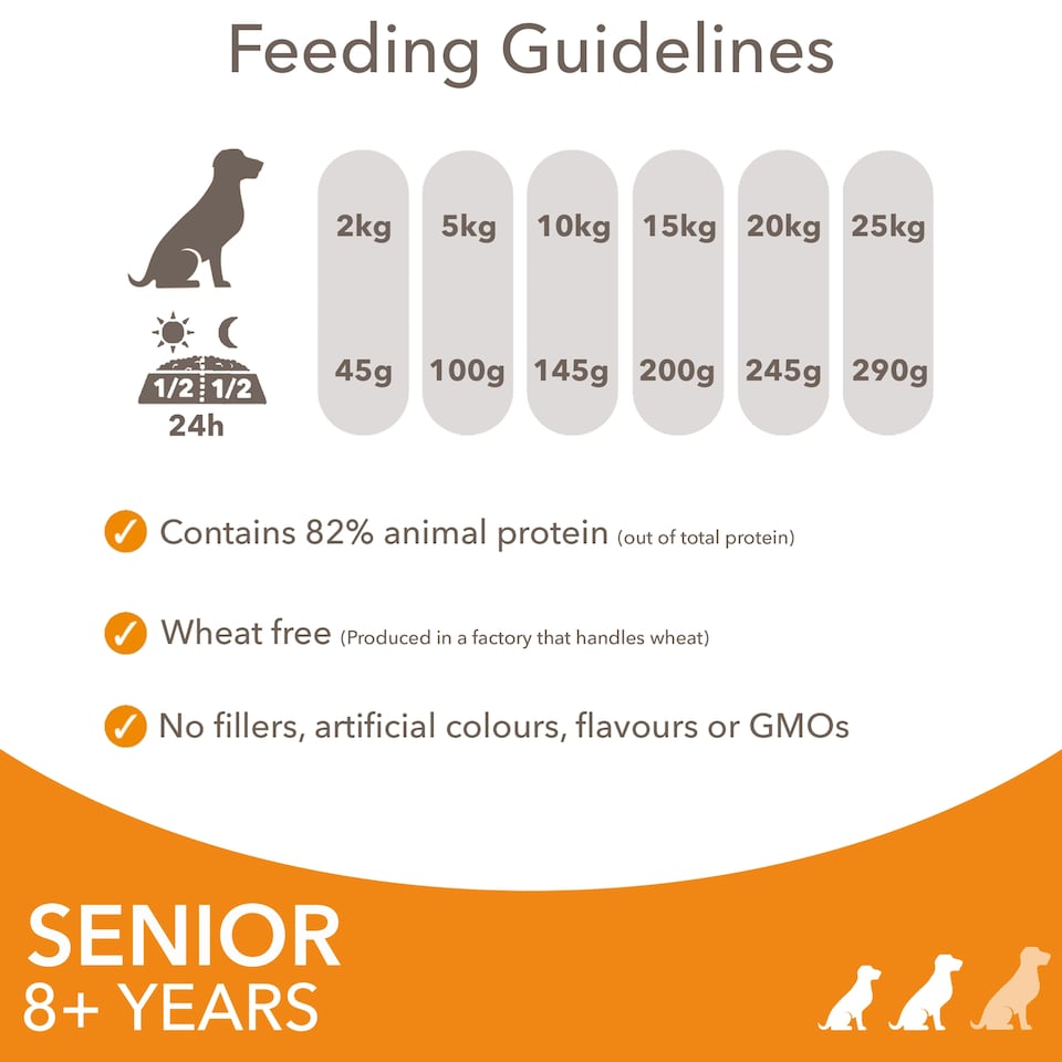 image 1 of Iams Senior Dog Dry Food Small/Medium Breed With Fresh Chicken 2kg