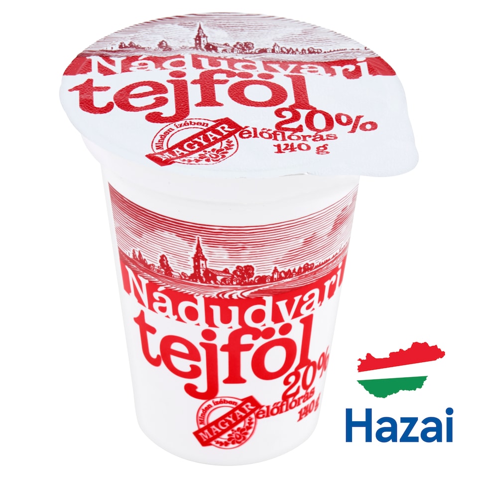 Nádudvari élőflórás tejföl 20% 140 g