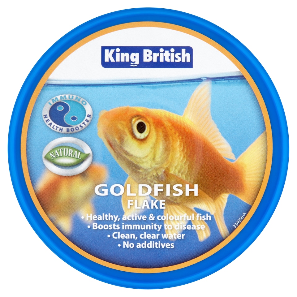 King British Goldfish Flakes 55G