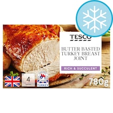 Tesco Butter Basted Frozen Turkey Breast Joint 780G