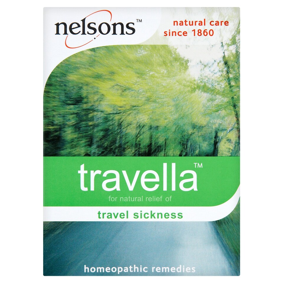 NELSONS          HOMOEOPATHY      TRAVELLA 72S    