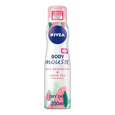 NIVEA R/berry & White Tea Body Mousse 200ml