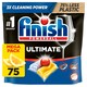 image 1 of Finish Ultimate All In One Dishwasher Tablets - Lemon 75 Pack 967.5g