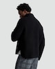 image 3 of F&F Fleece Half Zip Pyjama Jacket in Black