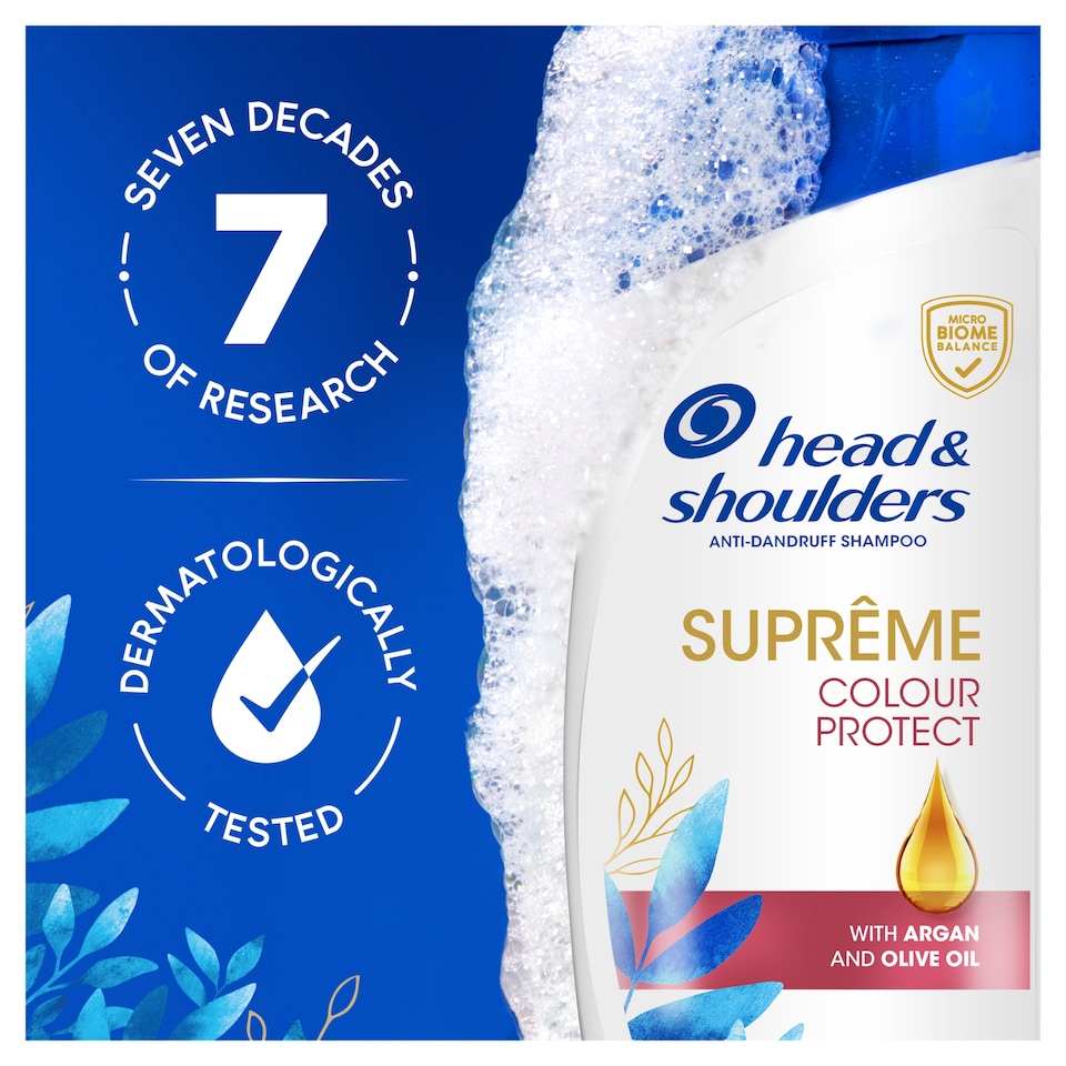 image 1 of Head & Shoulders Supreme Colour Anti Dandruff Shampoo 400Ml
