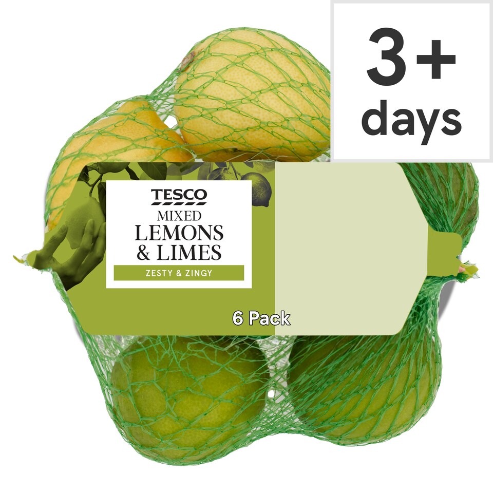 Tesco Lemon and Limes 6 Pack