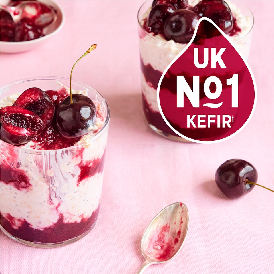 image 1 of Biotiful Gut Health Kefir Milk Drink Cherry 500ml