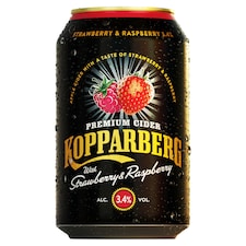 Kopparberg Strawberry & Raspberry Premium Cider 330ml product image