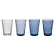 image 2 of F&F Home Shades of Blue Water Glass 295 ml 4 pcs