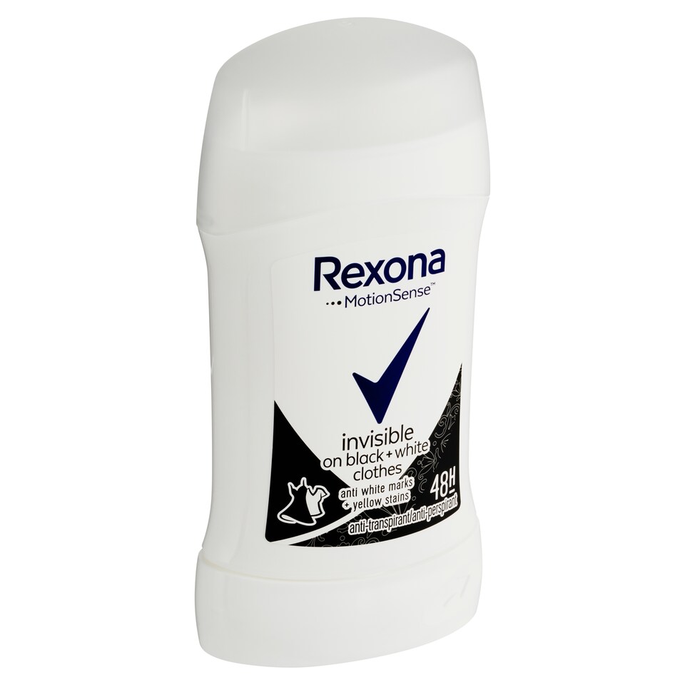 Rexona Invisible Black+White tuhý antiperspirant 40ml