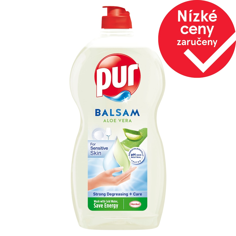 Pur Balsam Aloe Vera Čisticí prostředek na ruční mytí nádobí 1200ml