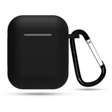 Groov-E Airpod Case Black Silicone