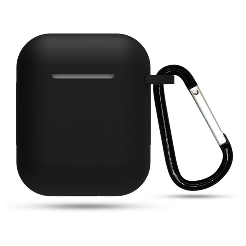 image 1 of Groov-E Airpod Case Black Silicone