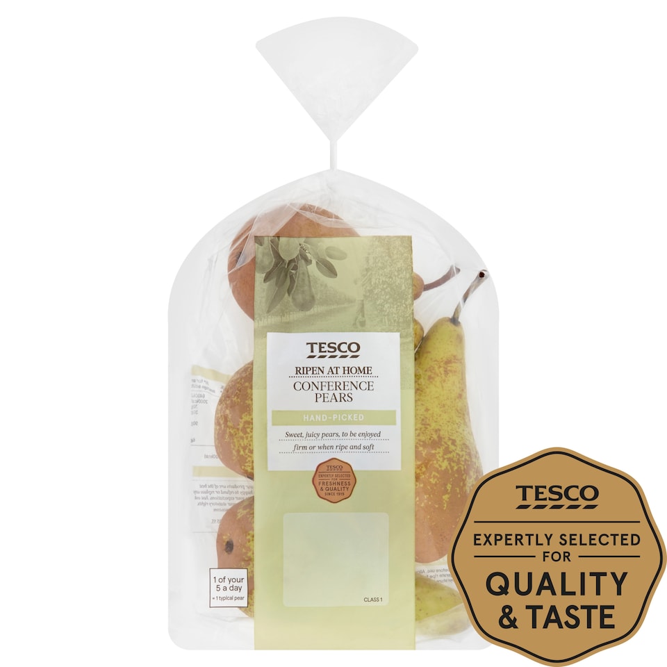 Tesco Conference Pear Minimum 4 Pack