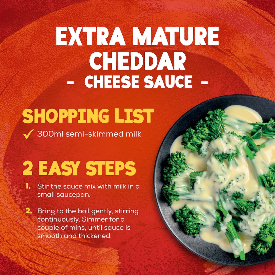 image 1 of Schwartz Extra Mature Cheddar Cheese Sauce Mix 30g