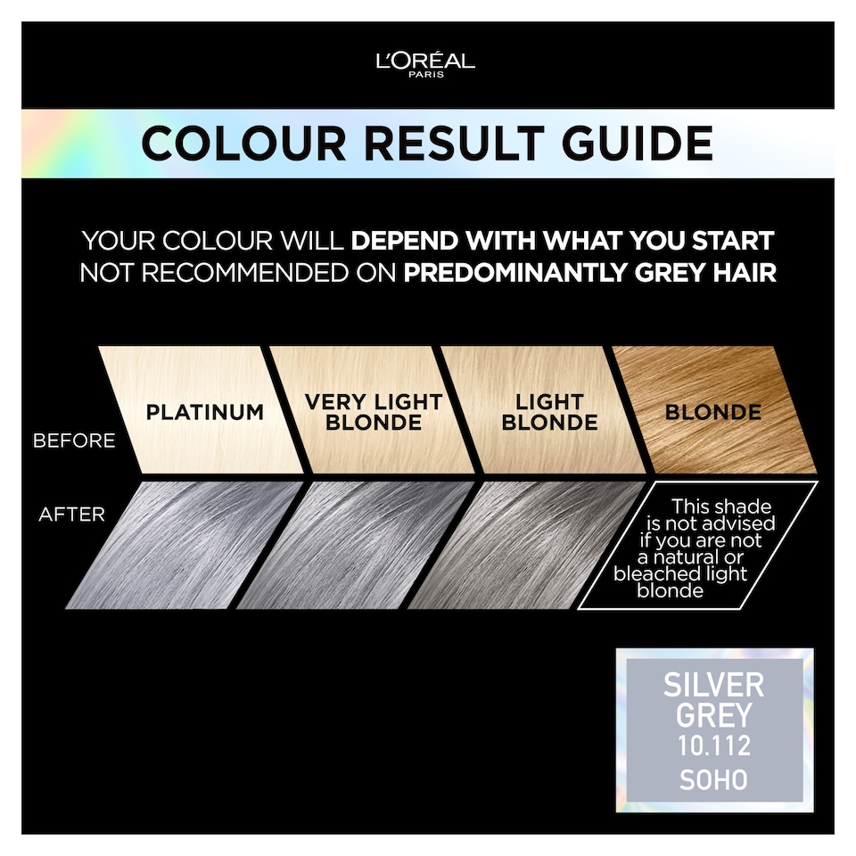 image 1 of L'Oreal Paris Preference Vivids 10.11 Silver Grey Permanent Hair Dye